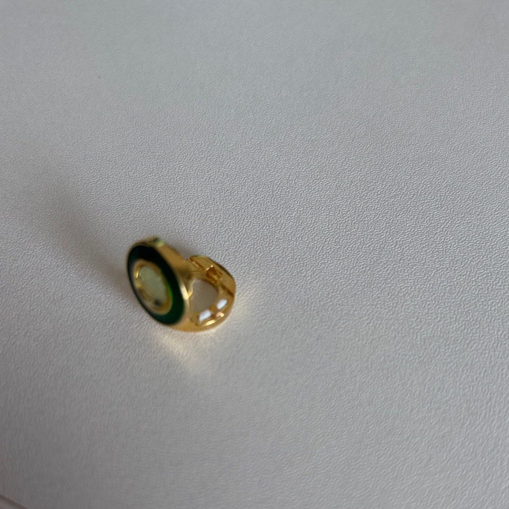 Pandora Reflexions Radiant Green Circle Clip Charm - Picture 7 of 8